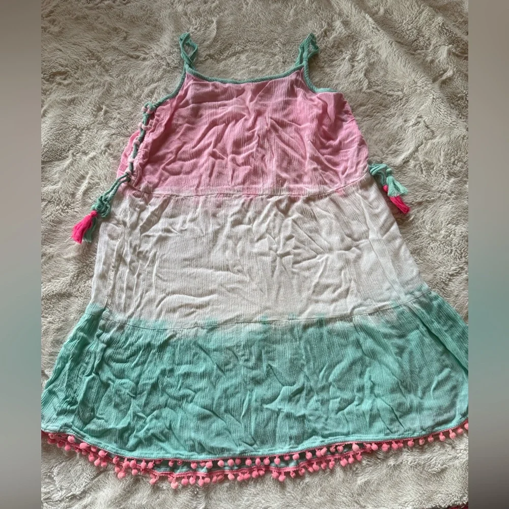 Justice Pompom Swim Coverup